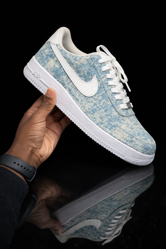 Custom Air Force 1 - Strass Denim