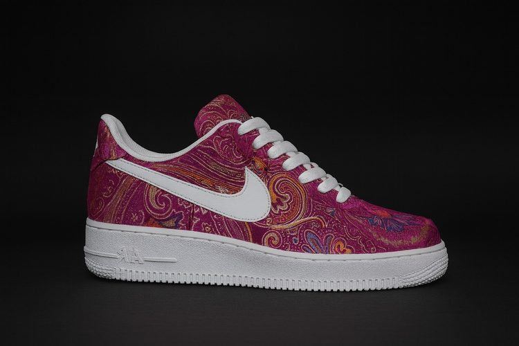 Custom Air Force 1 - Brocart Rose Edition