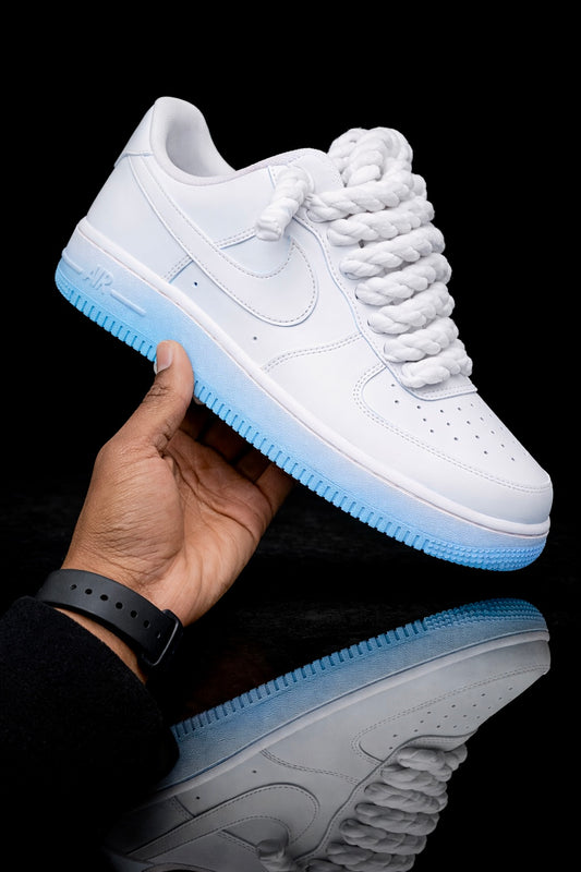 Custom Air force 1 - Blue Fade
