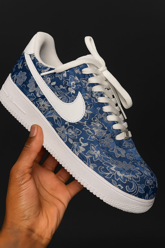 Air Force 1 personnalisée – Édition Bleu Impérial