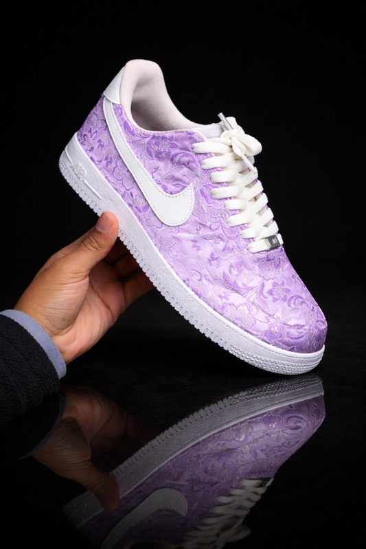 Air Force 1 personnalisées - Violet Royal