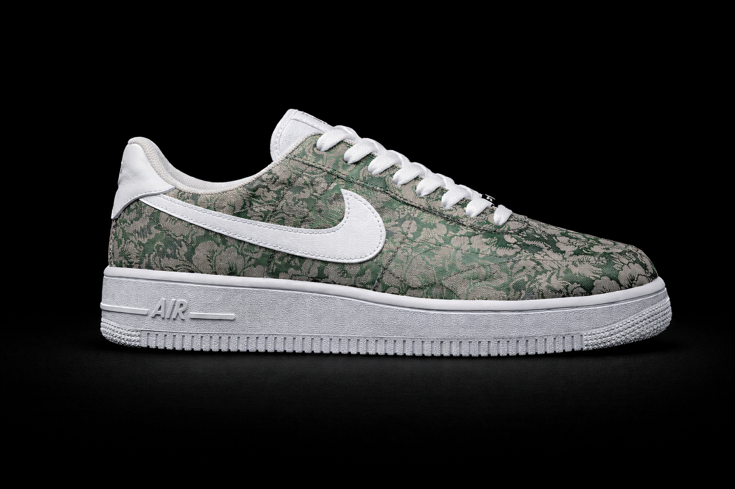 Custom Air force 1 - Vert floral