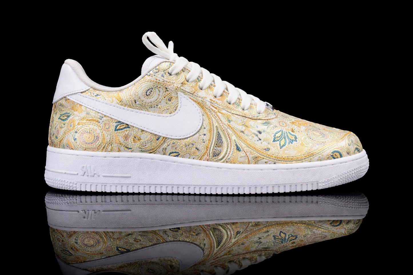 Air Force 1 personnalisées - Brocart Rose