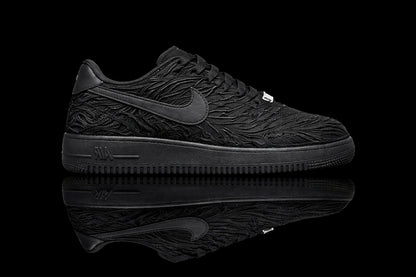 Custom Air force 1 - Noir Abstrait