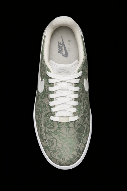 Air Force 1 personnalisées - Vert floral