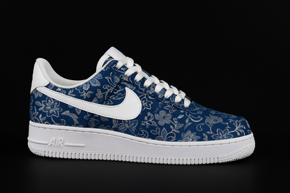 Air Force 1 personnalisée – Édition Bleu Impérial