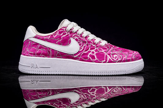 Air Force 1 personnalisée - Rose Élégance