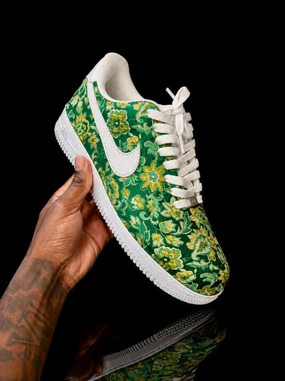 Custom Air Force 1 - Vert Royal