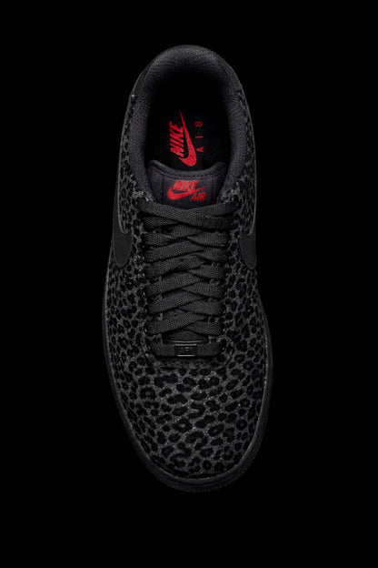 Custom Air Force 1 - Mini Léopard Noir et gris