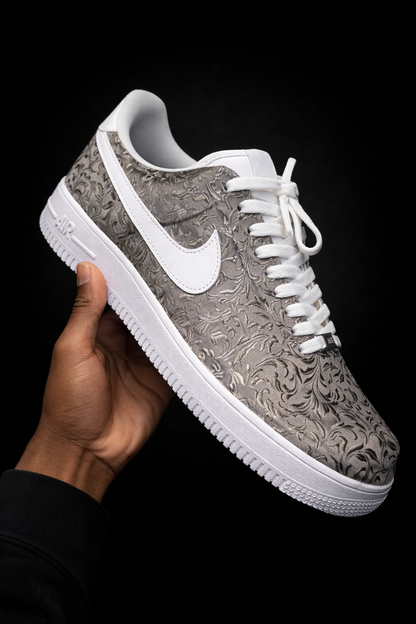Custom Air Force 1 - Gris Royal