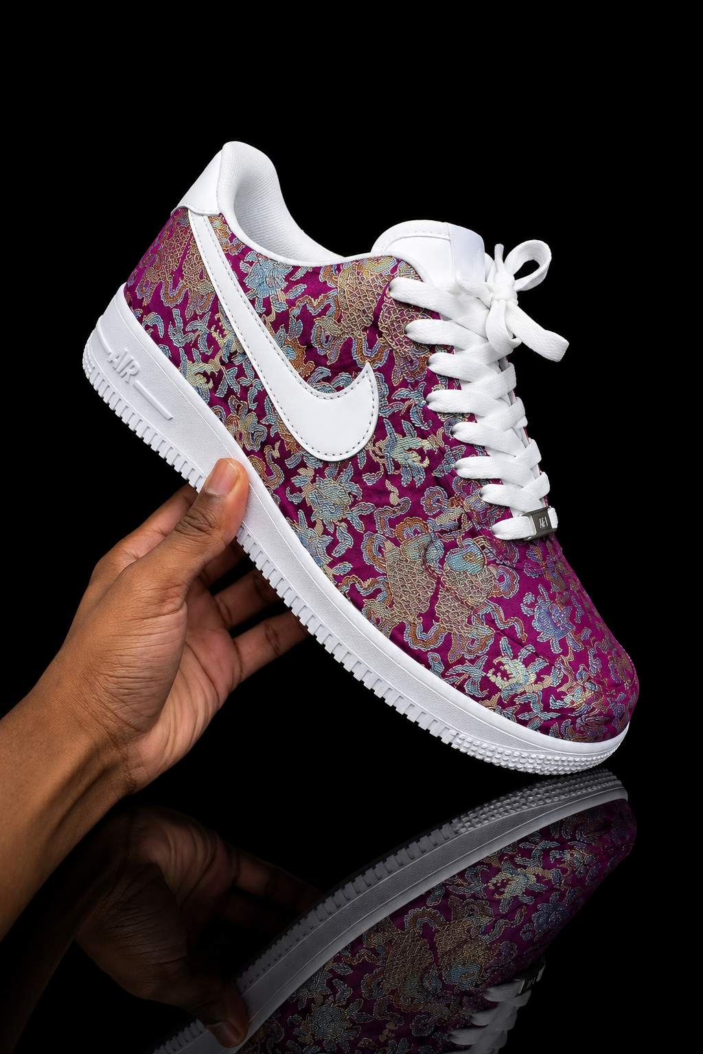 Custom Air force 1 violet royal