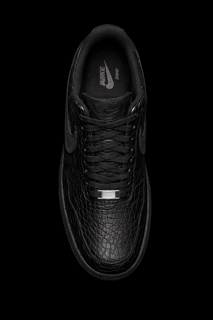 Air force 1 personnalisée - Noir Croco
