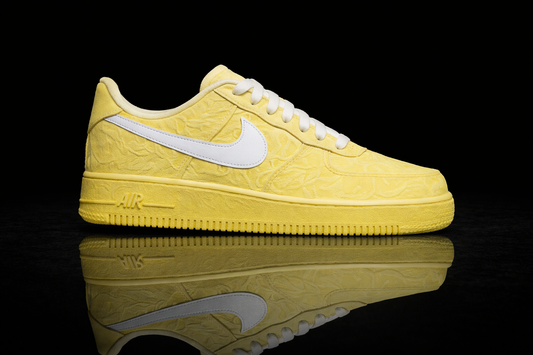Air Force 1 personnalisées – Rose Jaune