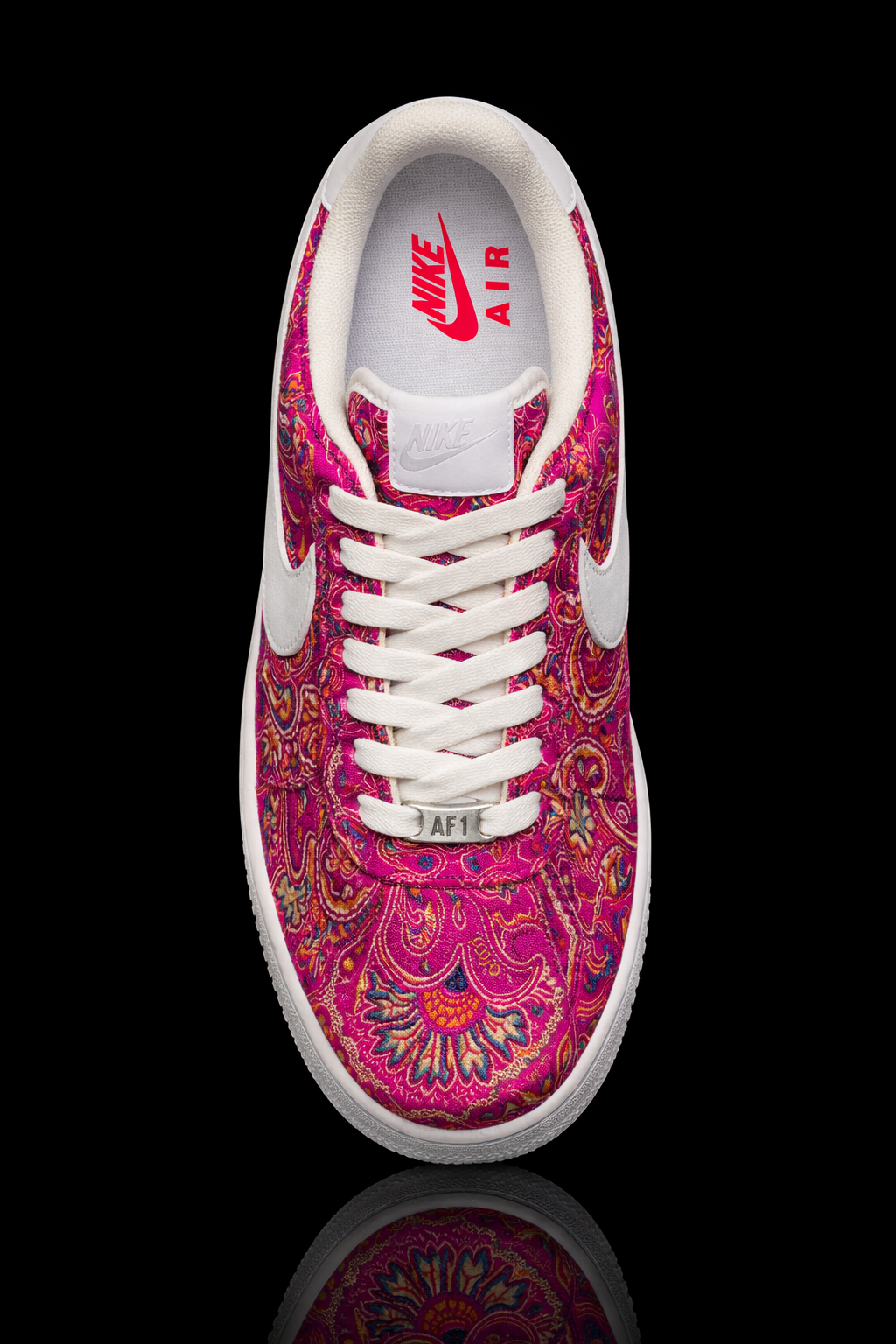 Air Force 1 personnalisées - Brocart Rose