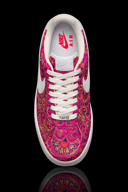 Air Force 1 personnalisées - Brocart Rose