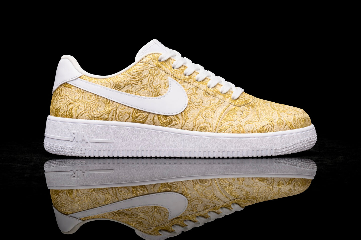 Air Force 1 personnalisées - Édition Or