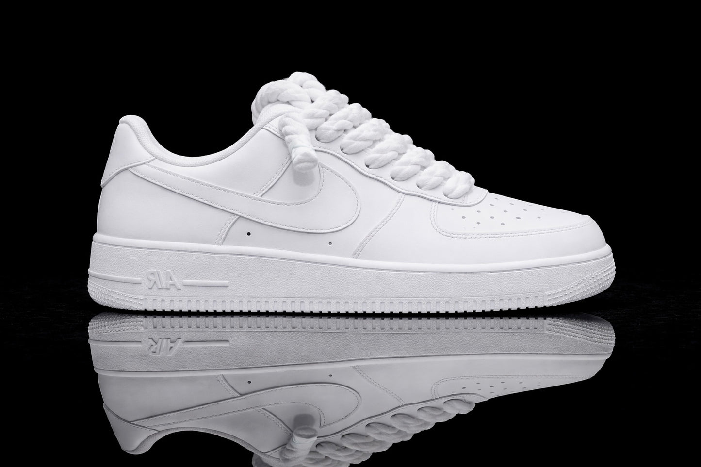 Air Force 1 personnalisée - Édition entièrement blanche