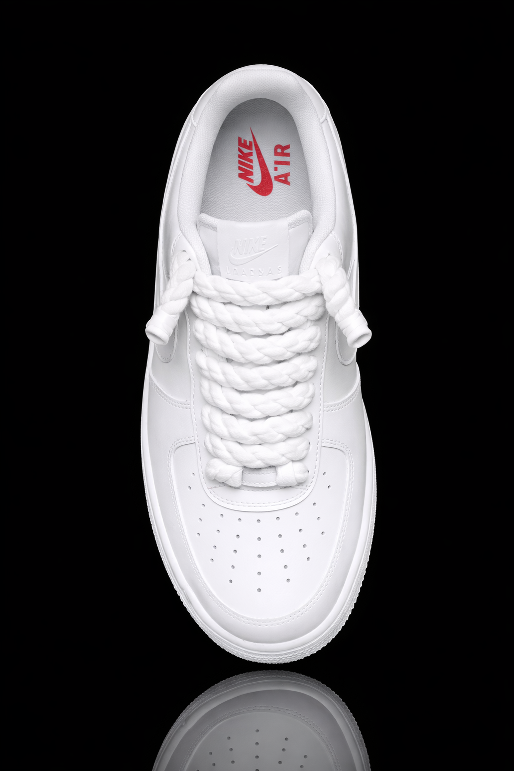 Air Force 1 personnalisée - Édition entièrement blanche