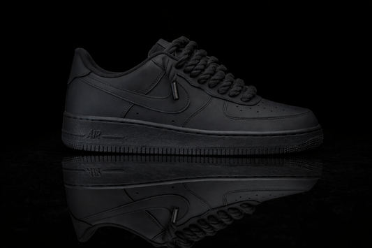 Air Force 1 personnalisée - Édition entièrement noire