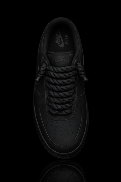 Air Force 1 personnalisée - Édition entièrement noire
