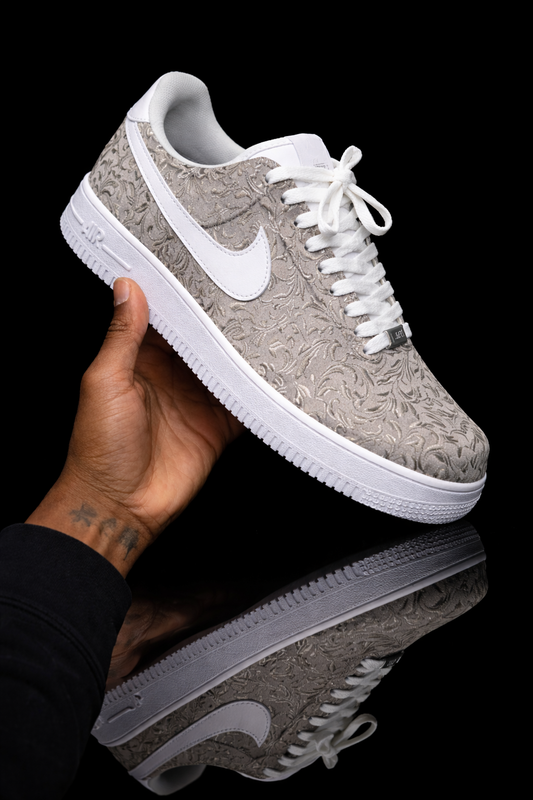 Air Force 1 personnalisées - Gris Royal
