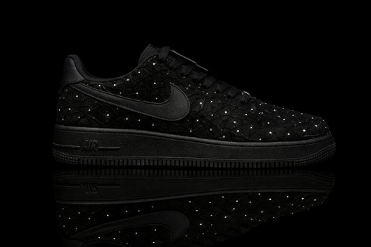 Custom Air Force 1 – Noir à Strass