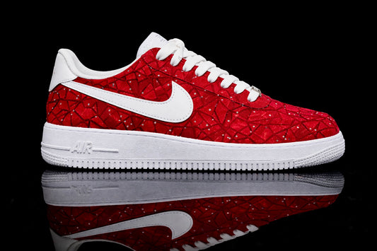 Custom Air Force 1 – Rouge à Strass