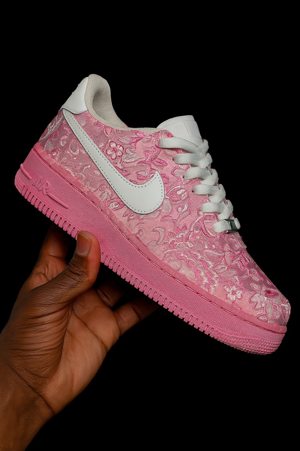 Air Force 1 personnalisée - Rose Heritage