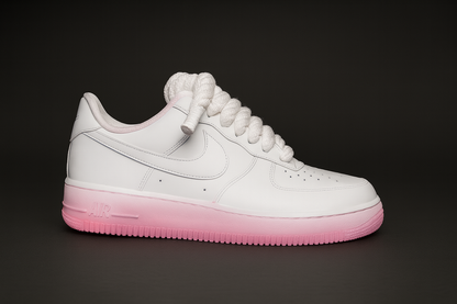 Air Force 1 personnalisées - Rose délavé