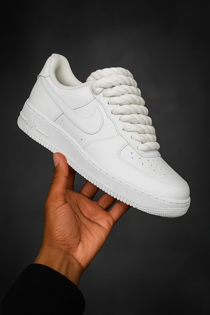 Air Force 1 personnalisée - Édition entièrement blanche