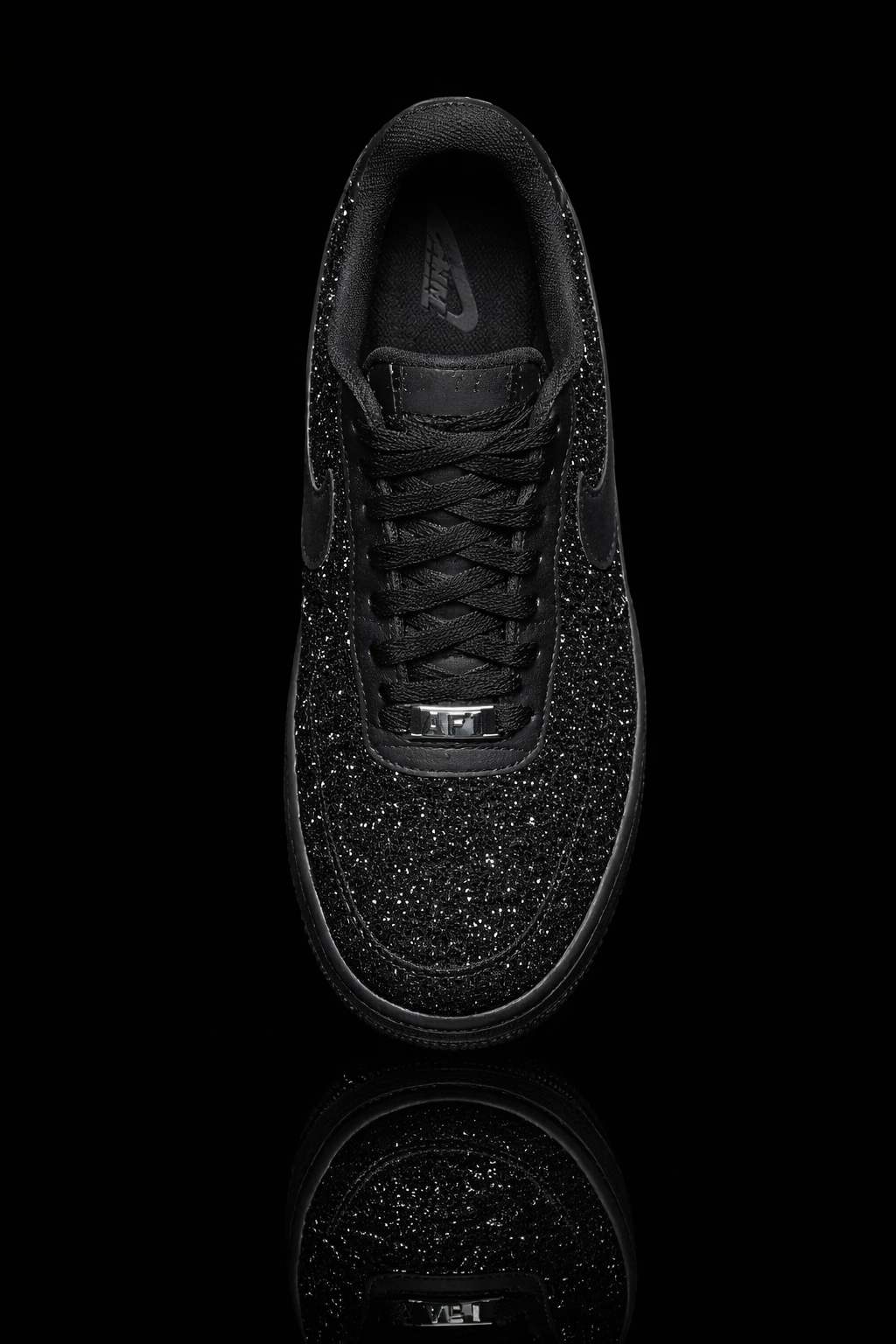 Air Force 1 Custom – Édition Paillettes Black