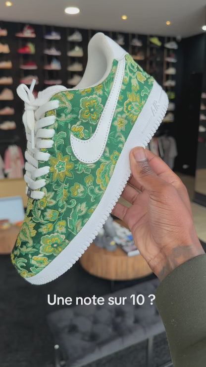 Custom Air Force 1 - Vert Royal