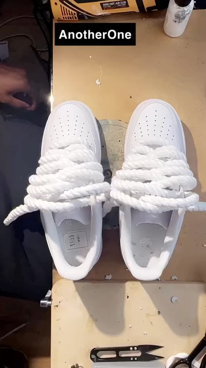 Air Force 1 personnalisée - Édition entièrement blanche